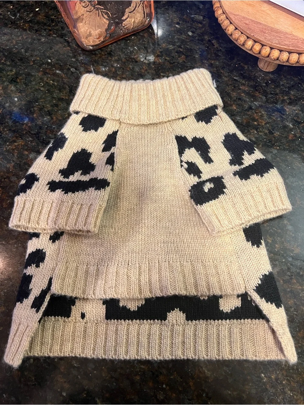 Mark and Graham Personalized Dog Sweater “Bentley”